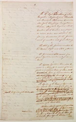 Erster Entwurf der Verfassung der Vereinigten Staaten, 1787